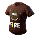 Bolacha Marrom no Free Fire - item Raro