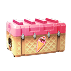 Pacote Sorvete Rosa no Free Fire - item Raro