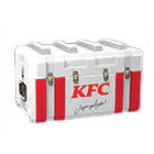 Pacote Especial KFC 1 no Free Fire - item Raro