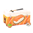 Pacote Sushi no Free Fire - item Raro