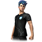 Conjunto Uniforme Preto BFF