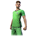 Conjunto Oficial Seleção Brasileira - Verde