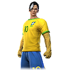 Conjunto Uniforme do Canarinho no Free Fire - item Épico