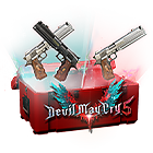 Conjunto Ebony & Ivory (USP) no Free Fire - item Mítico