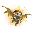 Conjunto Especial Drakinho Chocante no Free Fire - item Mítico