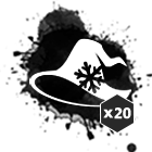 Pacote de Emblemas Nóis que voa (20) no Free Fire - item Raro