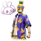 Conjunto Zé Abacaxi no Free Fire - item Épico