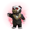 Traje de Pet: 00Pet Mordomo no Free Fire - item Mítico