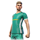 Conjunto Booyah Futebol Clube (Verde)