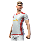 Conjunto Booyah Futebol Clube (Branco) no Free Fire - item Raro