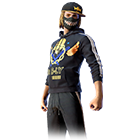 Conjunto Pegada Chave