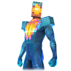 Conjunto Super Pixel no Free Fire - item Mítico