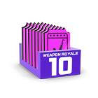 Conjunto 2 do Arma Royale no Free Fire - item Raro