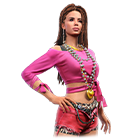 Conjunto Mega Estrela do Funk no Free Fire - item Épico