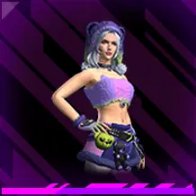 Conjunto Pelúcia Estilosa no Free Fire - item Épico+