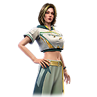 Conjunto Potencia Liza no Free Fire - item Épico+