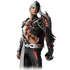 Conjunto Cavaleiro Extraplanar no Free Fire - item Mítico