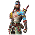 Conjunto Lobo da Noite no Free Fire - item Épico