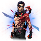 Conjunto Cavaleiro Noturno no Free Fire - item Artefato