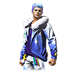 Conjunto Raios de Sol no Free Fire - item Mítico