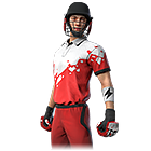 Conjunto Críquete Vermelho