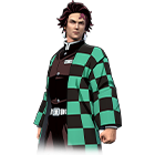 Conjunto Tanjiro no Free Fire - item Mítico