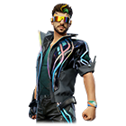 Energia de Batida do Alok no Free Fire - item Épico