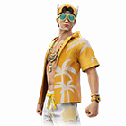 Conjunto Onda de Descanso no Free Fire - item Épico