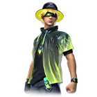 Conjunto Feitiço do Vaga-lume no Free Fire - item Mítico