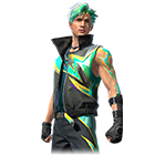 Conjunto 7rovão Neon no Free Fire - item Épico