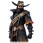 Conjunto Caubói de Fogo no Free Fire - item Épico+