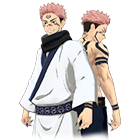 Conjunto Ryomen Sukuna no Free Fire - item Mítico+