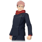 Conjunto Yuuji Itadori no Free Fire - item Mítico