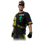 Conjunto Ícone do Trânsito no Free Fire - item Épico+