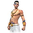 Conjunto Mandala de Sagitário no Free Fire - item Épico+