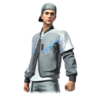 Conjunto Constelação Nebulosa no Free Fire - item Épico+