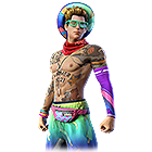 Conjunto Caiçara no Free Fire - item Épico