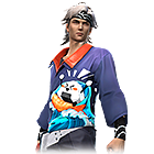 Conjunto Na Onda do Oniguiri no Free Fire - item Épico+