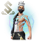 Conjunto Príncipe do T.R.A.P no Free Fire - item Mítico+