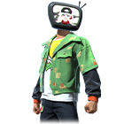 Conjunto Sinal Perdido no Free Fire - item Mítico