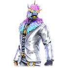 Conjunto Unicórnio Brega no Free Fire - item Épico+