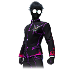 Conjunto Espírito Sombrio no Free Fire - item Mítico