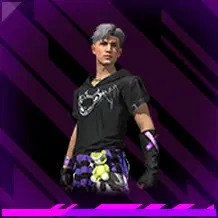 Conjunto Boneco Estiloso no Free Fire - item Épico+