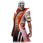 Conjunto Mascarado Flamejante