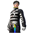 Conjunto Arte Monocromática no Free Fire - item Épico