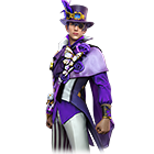 Conjunto Cavaleiro das Papoulas no Free Fire - item Épico+