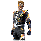 Conjunto V de Booyah! no Free Fire - item Épico+