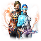 Conjunto Água e Areias no Free Fire - item Épico+