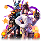 Conjunto Casal Coelho no Free Fire - item Épico