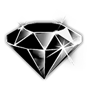 Diamante Preto no Free Fire - item Comum